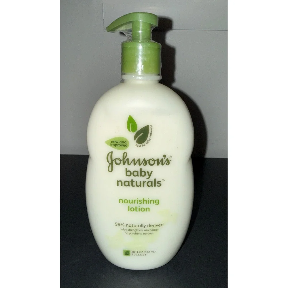 Johnson's Baby Naturals Nourishing Lotion 18oz Sealed Discont. NOS 99% Natural